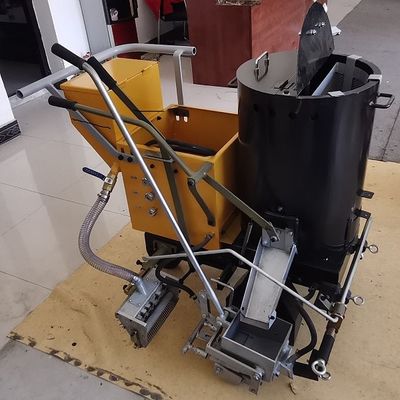 Hidrolik yol çizgisi işaretleme makinesi Termoplastik çizgi ekipman PLC kontrolü