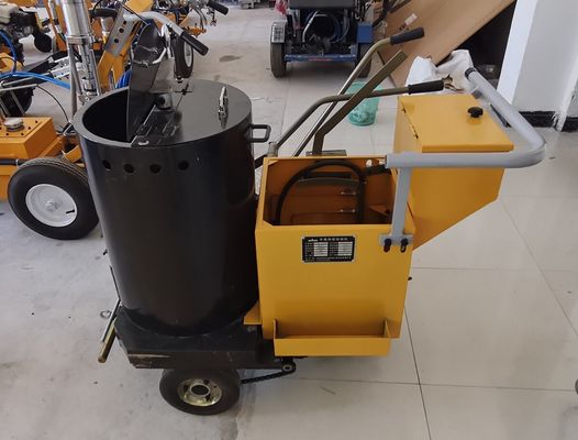 3-5 mm'lik işaretleme kalınlığı ile el ile itme termoplastik çizgi çizgi işaretleme makinesi