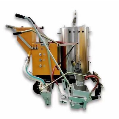 El ile itmek için termoplastik yol çizgisi işaretleme makinesi 120kg