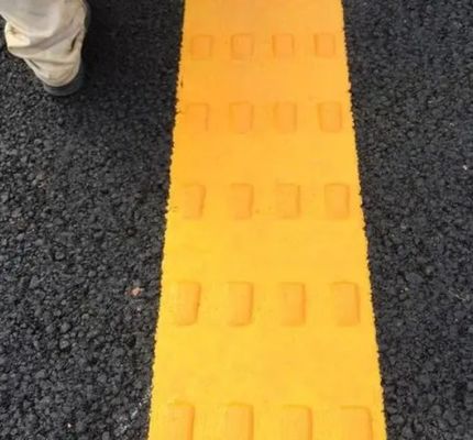 Gürültü çizgisi işaretleme için termoplastik konveks çizgi kaldırım kesme makinesi