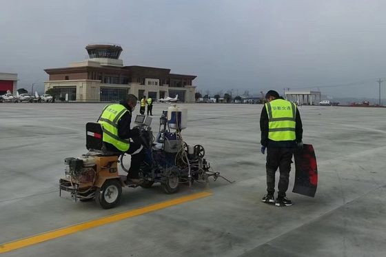 98MMA 2K Hızlı Kurutma Havasız püskürtme hattı Striper İşaretleme Makinesi