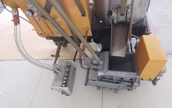Batarya ile çalışan, konveks işaretleme için termoplastik yol çizgisi işaretleme makinesi