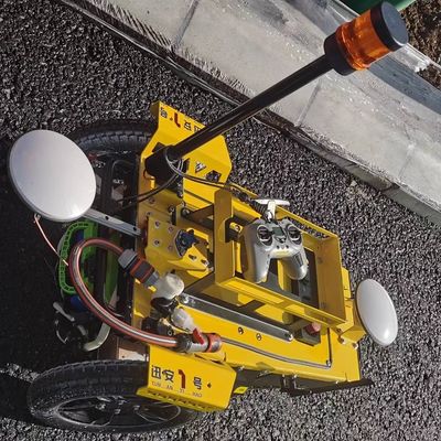 Akıllı Robot Ana Hat Yol İşaretleme Makinesi GPS Uydu Konumlandırma