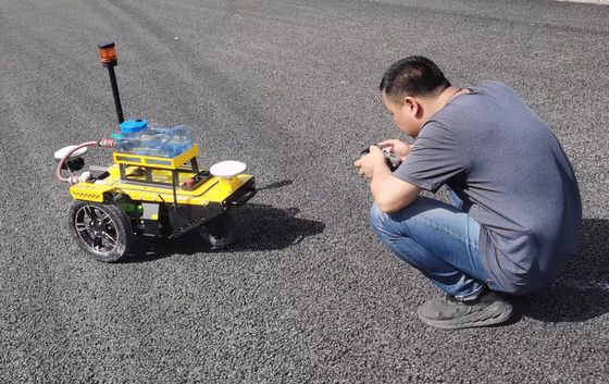 Akıllı Ön işaretleme makinesi Yol işaretleme makinesi GPS Uydu konumlandırma