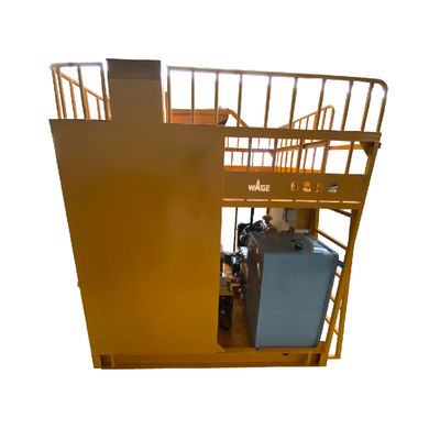 5 ton 5000 kg Termoplastik ön ısıtıcı yol işaretleme kazanı 2 tank dizel yakıt