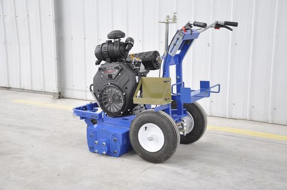 35 HP benzinli motorlu ve emici olan PCD yol çizgisi işaretleme kaldırma makinesi