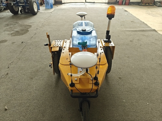 Akıllı Ön İşaretleme Robotu Makinesi Yol İşaretlemesi - Uydu Konumlandırma