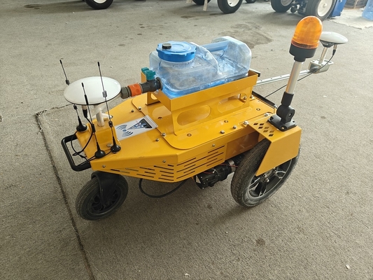 Mini Akıllı Ön İşaretleme Makinesi Yol Çizgi Makinesi - Uydu Konumlandırma