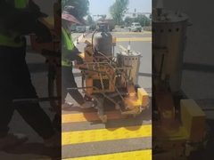 termoplastik konveks yol çizgisi çizgi işaretleme makinesi