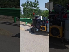 termoplastik yol işaretleme makinesi üç tekerlekli